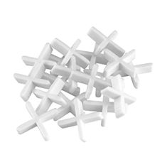 Croisillons de carreaux, 1/8", blanc, 200/pqt