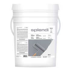 Paint SPLENDI - Flat - White - 18.9 l