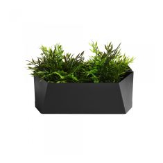 Jardinière, moyenne, noir