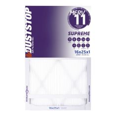 Filtre de fournaise électrostatique, 1" x 16" x 25"