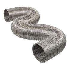 Conduit d'aluminium semi-rigide, 3" x 8'