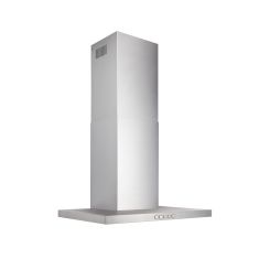 Convertible Wall-Mount T-Style Chimney Range Hood - 30-Inch - 450 MAX CFM - Stainless Steel
