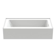 Carene Skirted Bathtub - 59 7/8" x 29 3/4" - High-gloss Acrylic - Right-Hand Outlet