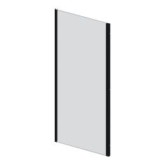 Pandora Shower Side Panel - Matte Black - 36" x 75"