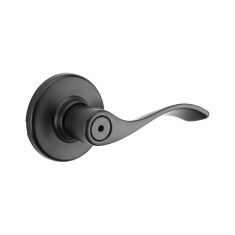 Belmont Privacy Levers - Matte Black