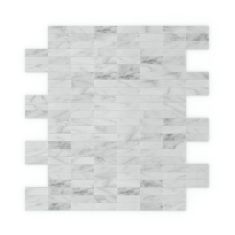 3X Faster Peel and Stick tile FREEZY- Natural Stone - 11.42 x 11.57 x 0.2 in