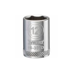 Douille 12 mm, 6 pans, à prise 3/8"