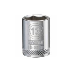 Douille 13 mm, 6 pans, à prise 3/8"