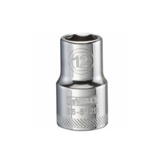 Douille 12 mm, 6 pans, à prise 1/2"