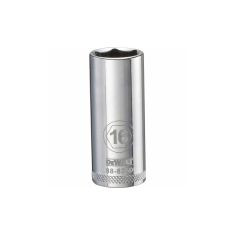 Douille 16 mm, 6 pans, longue, à prise 3/8"