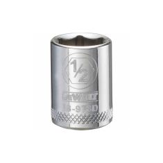 Douille 1/2", 6 pans, à prise 3/8"