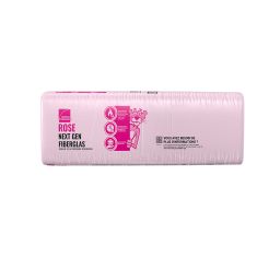 R-14 Pink Next Gen Fiberglas Insulation - 23" x 47" x 3 1/2" - Covers 120.1 sq. ft