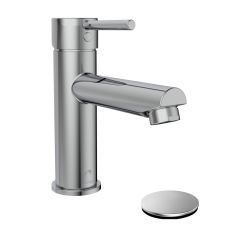 Robinet de lavabo Delphi, 1 manette, chrome poli, entraxe de 4"