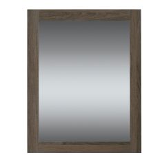 Mirror with 2 1/2" Borders - Alamo Relax -  Alamo Oak - 23-5/8” x 30"