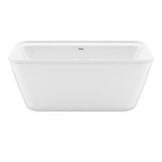 Kai Rectangular Freestanding Bathtub - 58" x 32" - Acrylic - White