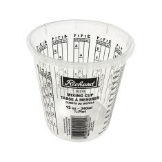 Tasse de mélange en plastique, 72 oz