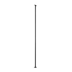 Stair Baluster Set - Wrought Iron - Square - 3/8" x 35 7/8" and 39 5/8" - Matte Black - 2/Pkg