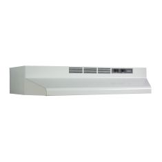 BU2 Series Under-Cabinet Range Hood -  30" - 210 Max Blower CFM - White