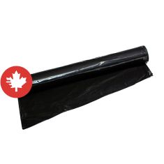 Polyethylene Film - Heavy - Black - 12'' x 300' - "S" Fold - Covers 300 sq. ft.