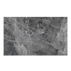 Wall Decor Panel - Glossy Storm Marble Pattern - 38 1/4" x 96"