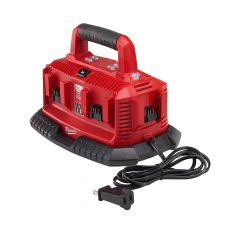 Chargeur de batterie multi-tension M18, 18 V, lithium-ion, 6 ports séquentiels