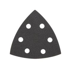 Patin de ponçage triangulaire, gr 120, 3 1/2", 6/pqt