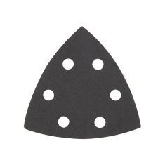 Patin de ponçage triangulaire, gr 240, 3 1/2", 6/pqt