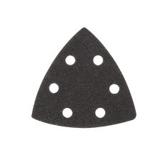 Patin de ponçage triangulaire, gr 60, 3 1/2", 6/pqt
