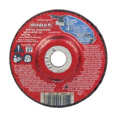 Disque de meulage pour métal, 4"