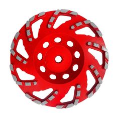 Meule boisseau diamantée pour maçonnerie, 7"