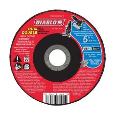 Meule à tronçonner pour métal, 5" x 1/8" x 7/8"