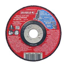 Meule à tronçonner pour métal, 4" x 1/8" x 5/8"