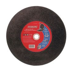 Meule à tronçonner pour métal, 14" x 7/64" x 1"