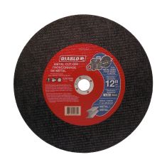 Meule à tronçonner pour métal, 12" x 1/8" x 1"