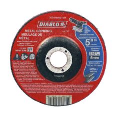 Disque de meulage pour métal, 5" x 1/4" x 5/8"