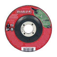 Meule à tronçonner pour maçonnerie, 4 1/2" x 1/4" x 7/8"