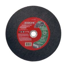 Meule à tronçonner pour maçonnerie, 12" x 1/8" x 1"