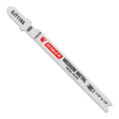 Lames de scie sauteuse en acier rapide pour métal moyen, 3 5/8" x 17/24 DPP, 5/pqt