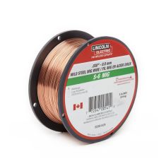 Fil de soudage, acier doux, S6 MIG, 0,030", 2 lb