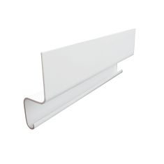 Moulure de base, PVC, 10', blanc