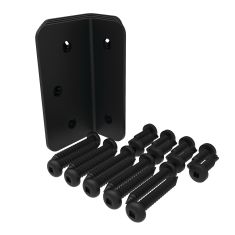 Kit de support en L, acier, 2 x 2 x 2"