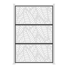 Jeu cadre panneau déco, noir, 2' x 4'