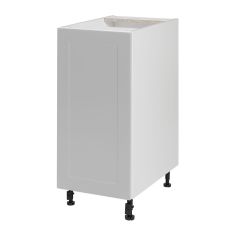 Caisson inférieur 1 porte, Shaker, gris, 15" x 34 3/4" x 24"