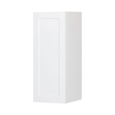 Caisson supérieur 1 porte Shaker, blanc, 12" x 30" x 12 1/2"