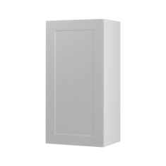 Caisson supérieur 1 porte, Shaker, gris, 15" x 30" x 12 1/2"