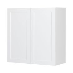 Caisson supérieur 2 portes, Shaker, blanc, 36" x 30" x 12 1/2"