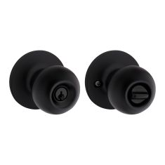 Knob - Regina - Outdoor - Entry - Matte Black