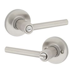 Lever For Private Door - Reminy - Nickel-Satin