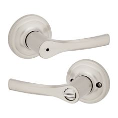Lever For Private Door - Henley - Satin Nickel