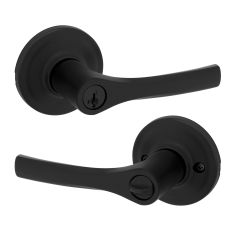 Lever For Front Door - Henley - Matte Black